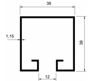 TP - 001 pantográfico reto