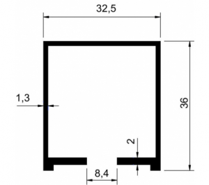 TP - 005 trilho pantográfico rebaixado